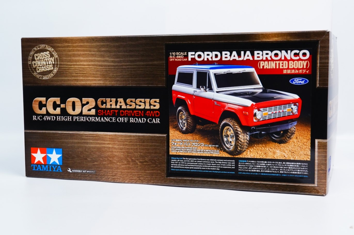 在庫即納】 タミヤ 電動RCカーシリーズ 1/10RC フォード バハ ブロンコ