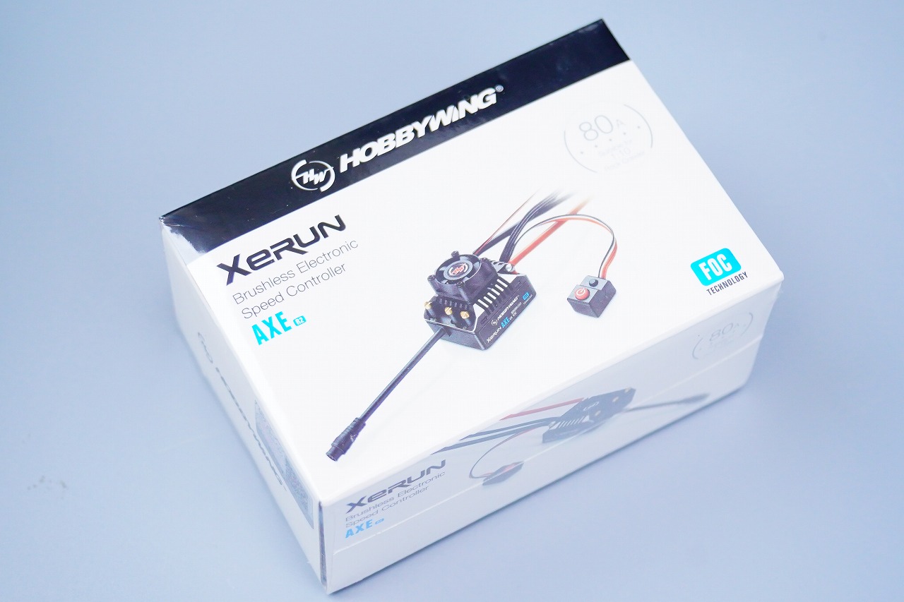 HOBBYWING ホビーウイングXERUN AXE R2 80A ブラシレスESC