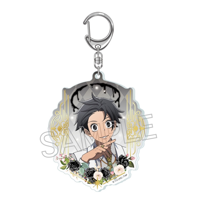 桃源暗鬼 天使と悪魔 箔押しアクリルキーホルダー 淀川真澄 | 桃源暗鬼