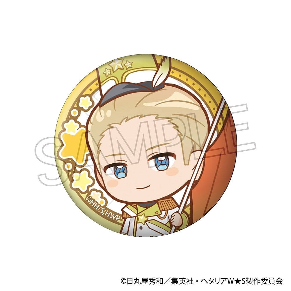 ヘタリアWorld☆Stars 缶バッジ -マーチング- BOX（10個入