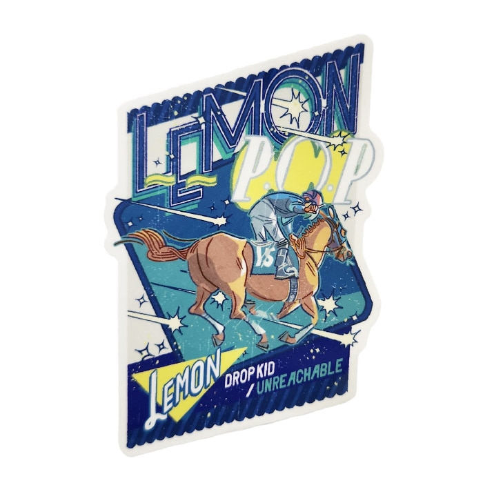 競走馬イラストステッカー【レモンポップ】 | カテゴリー一覧,雑貨