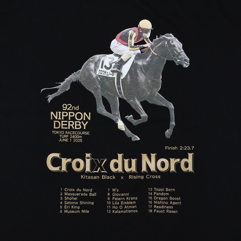2025日本ダービーウイナーTシャツ【クロワデュノール】 | カテゴリー