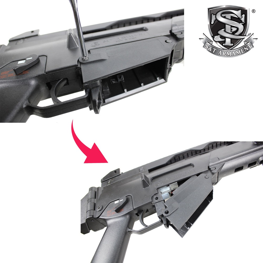 S＆T G36用 M4マガジンアダプター / S&T M4 magazine adaptor for G316