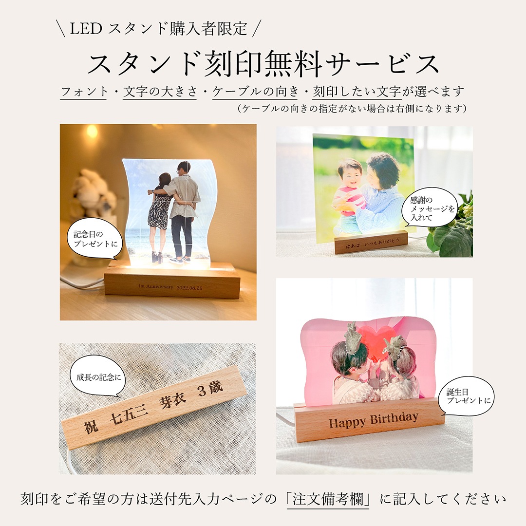 Lサイズ クリアフレーム（よこ型） 【公式】アクリルフォトパネル