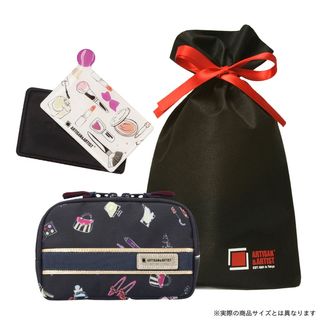 オンライン限定 コスメポーチとメイクブラシのギフトセット 4W-1127