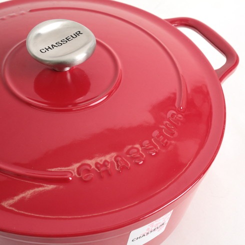 送料無料 訳あり 個数限定 CHASSEUR シャスール ラウンドキャセロール
