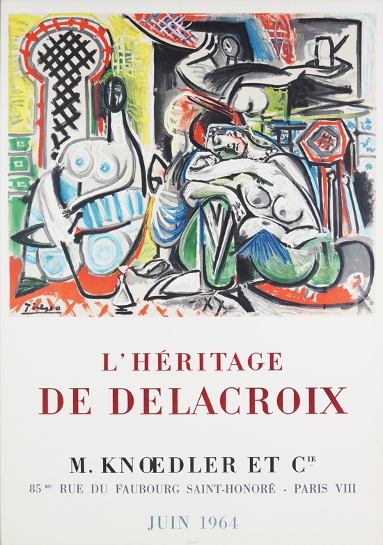 パブロ・ピカソ 「アルジェの女たち」 | | アトリエ・ブランカ