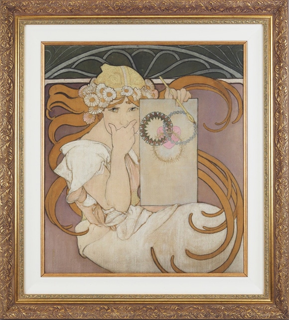 アルフォンス・ミュシャ 「サロン・デ・サン」 | | アトリエ・ブランカ