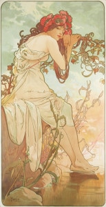 アルフォンス・ミュシャ 「春」 | | アトリエ・ブランカ