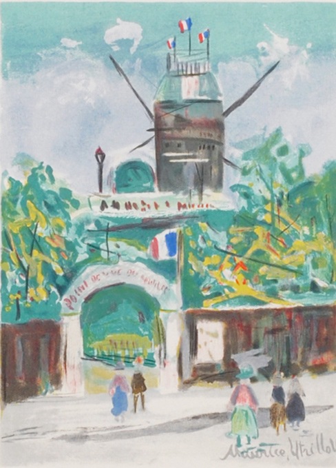 モーリス・ユトリロ 「ムーラン・ド・ラ・ギャレット」 | | アトリエ