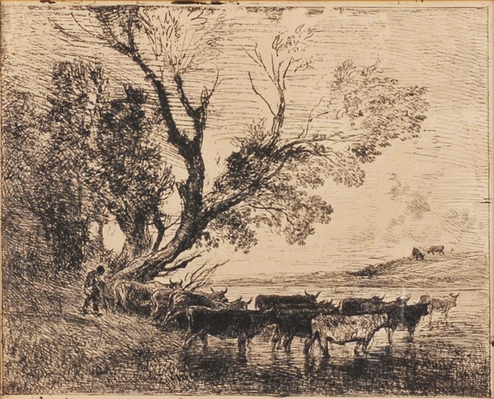 Ch=F・ドービニー 「川の浅瀬」 | | アトリエ・ブランカ