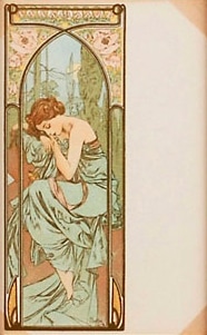 アルフォンス・ミュシャ 「夜の安らぎ」 | | アトリエ・ブランカ