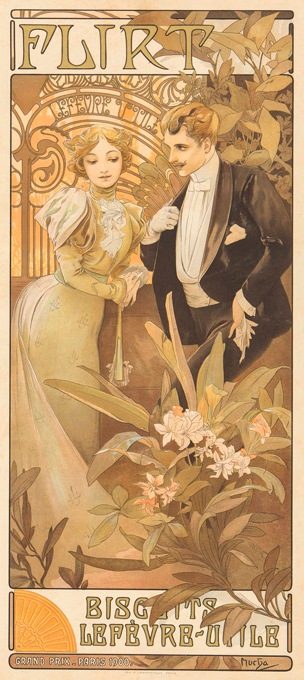 アルフォンス・ミュシャ 「ボーイフレンド・ビスケット」 | | アトリエ