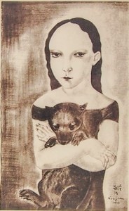 藤田嗣治 「横たわる裸婦」 | | アトリエ・ブランカ