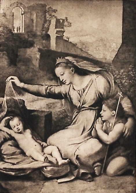 ラファエロ・サンティ 「青い冠の聖母」 | | アトリエ・ブランカ