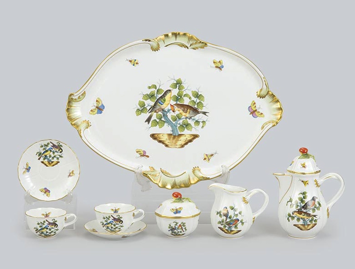 ヘレンド 「ロスチャイルドバードコーヒーセット」 | | アトリエ・ブランカ