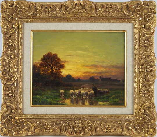 ポール・シェニョー 「家路近くの水飼い場」 | | アトリエ・ブランカ