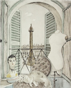 藤田嗣治 「テルヌ広場」 | | アトリエ・ブランカ