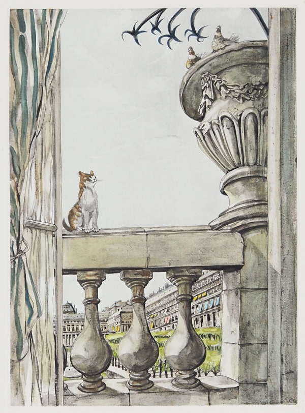 藤田嗣治 「パレ・ロワイヤル」 | | アトリエ・ブランカ