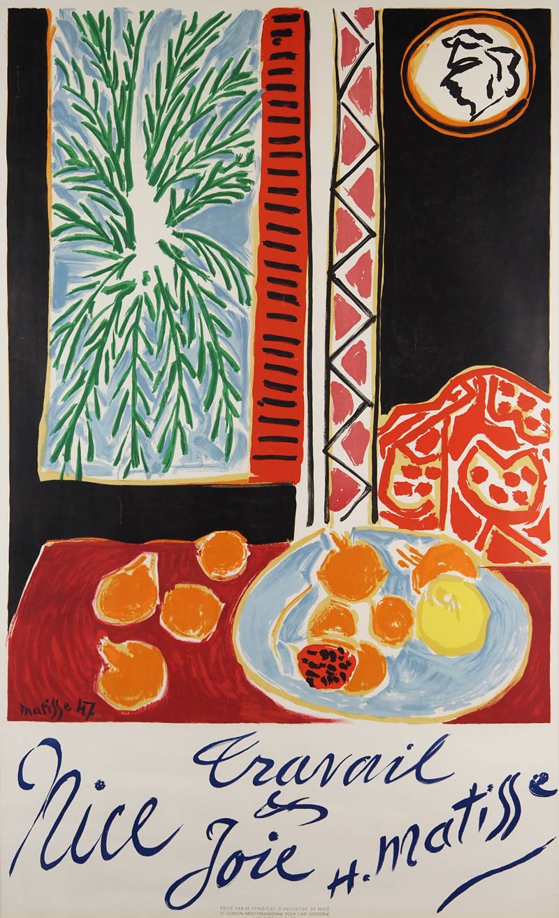 アンリ・マティス 「ニース Travail et Joie」 | | アトリエ・ブランカ