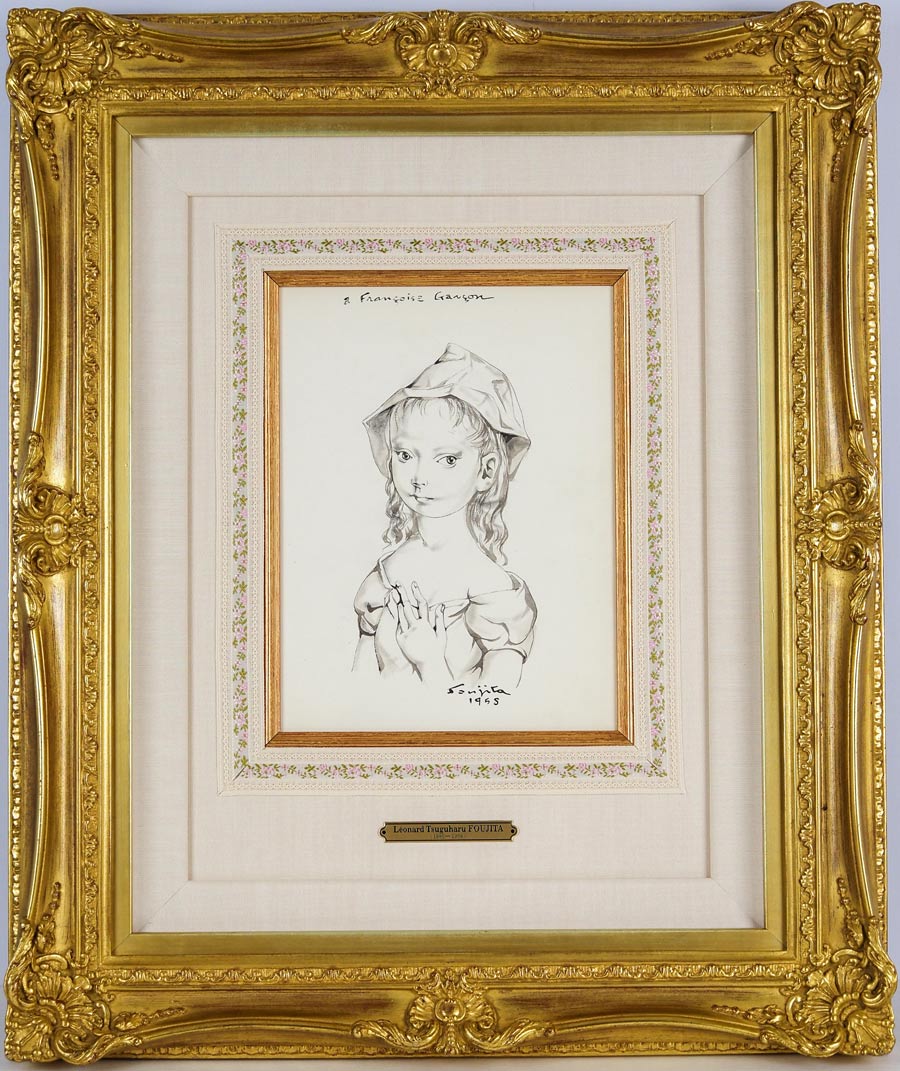 藤田嗣治 「フランソワーズ・ギャルソンの肖像」 | | アトリエ・ブランカ