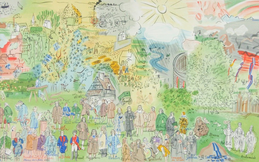 ラウル・デュフィ 「電気の精（見開き）」 | | アトリエ・ブランカ