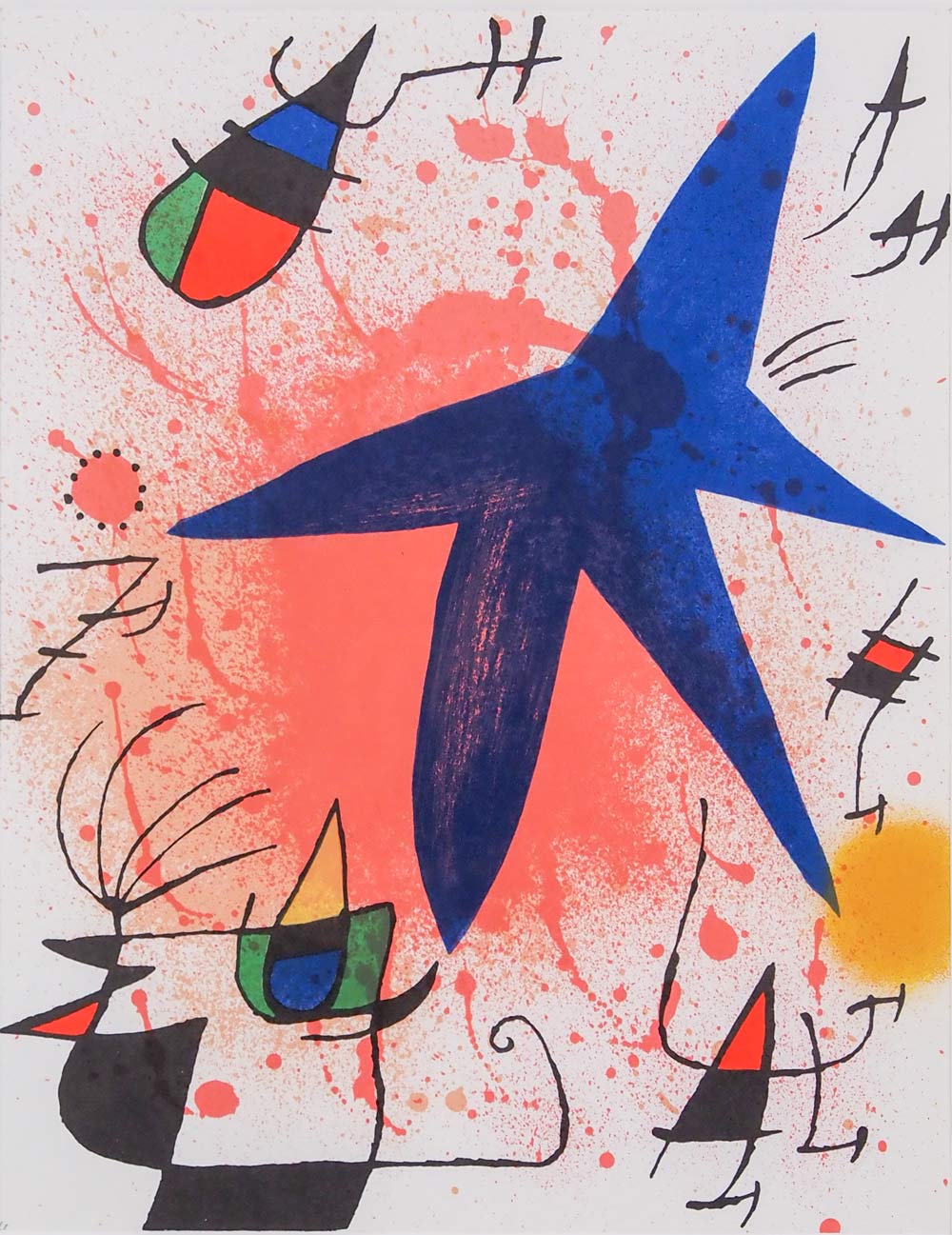 ジョアン・ミロ 「リトグラフ・オリジナル・Ⅰ-4」 | | アトリエ・ブランカ