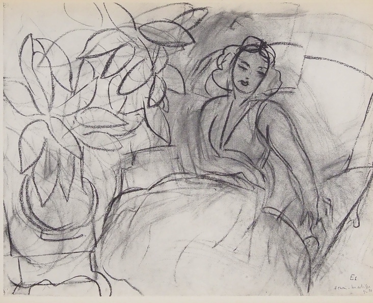 アンリ・マティス 「DESSINS・E-1（女）」 | | アトリエ・ブランカ