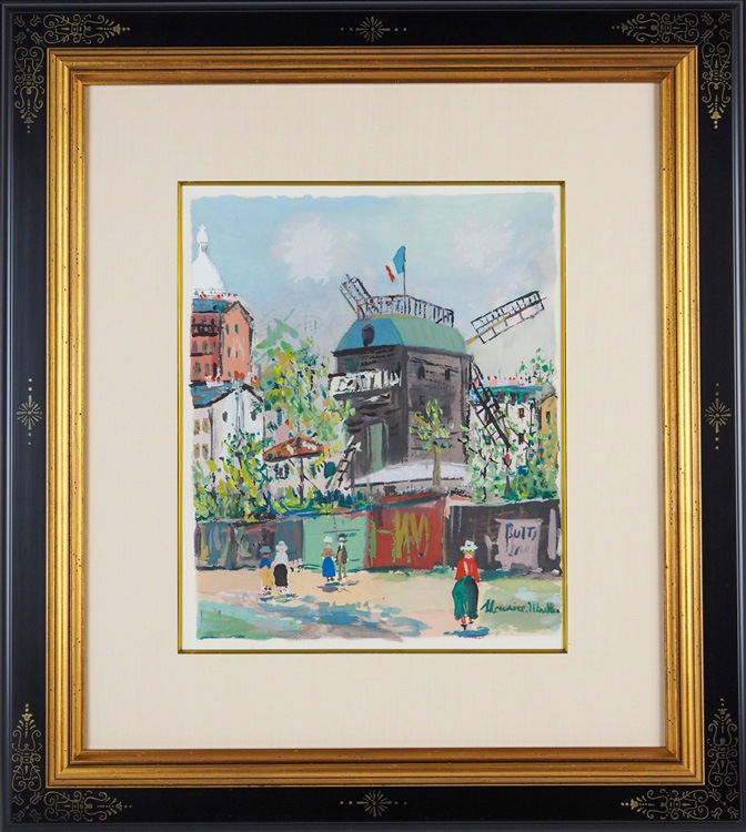 モーリス・ユトリロ 「ムーラン・ド・ラ・ギャレット」 | | アトリエ