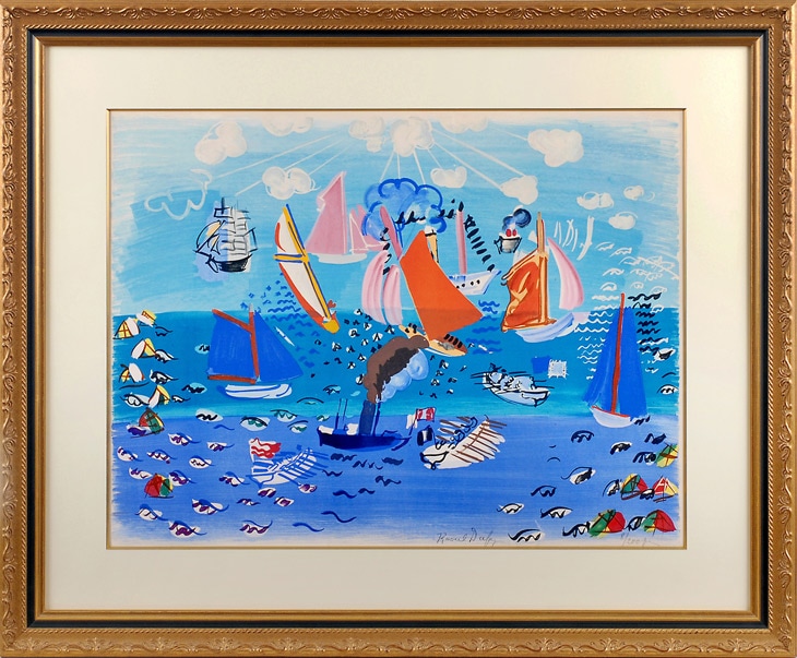 ラウル・デュフィ 「ル・アーヴルの水の祭り」 | | アトリエ・ブランカ