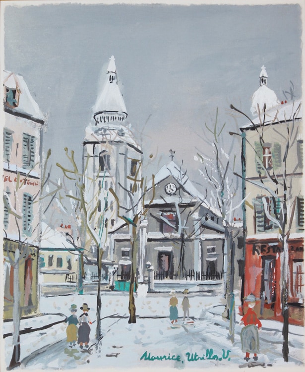 モーリス・ユトリロ 「サン・ピエール教会」 | | アトリエ・ブランカ