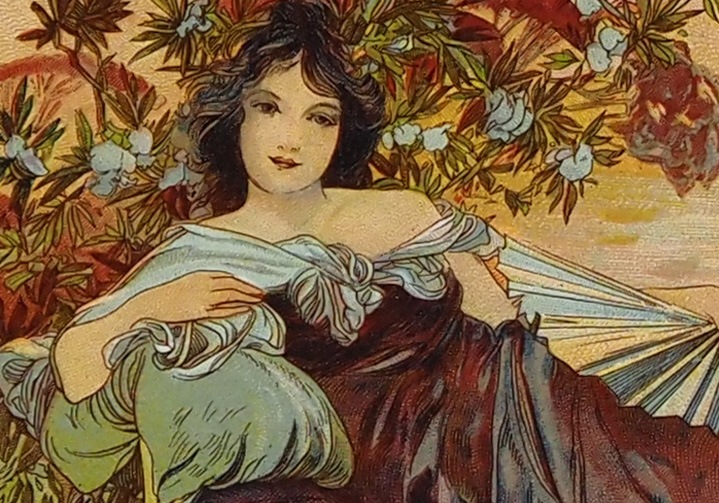 アルフォンス・ミュシャ 「L.U.ビスケット：ナポリ」 | | アトリエ