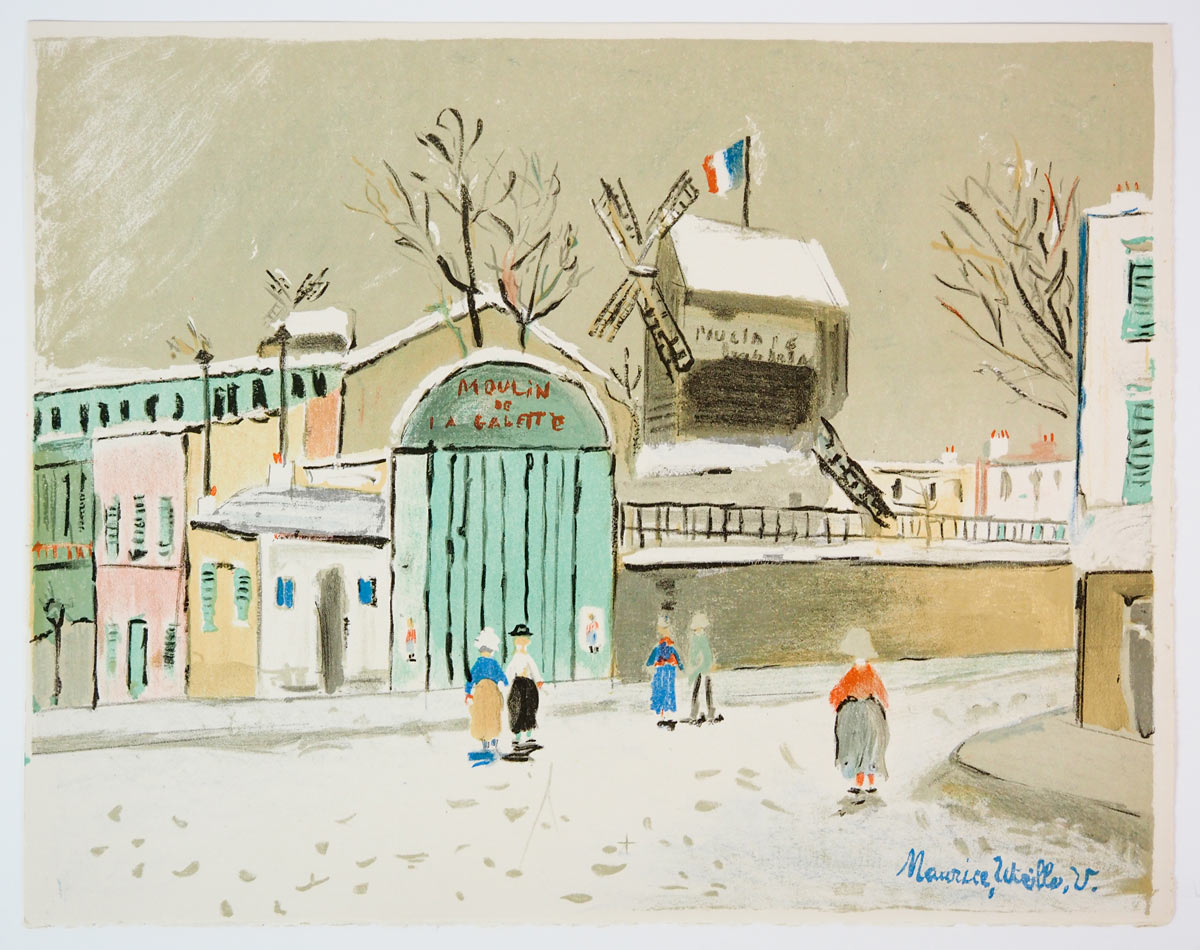 モーリス・ユトリロ 挿画本『モーリス・ユトリロ・V』 | | アトリエ