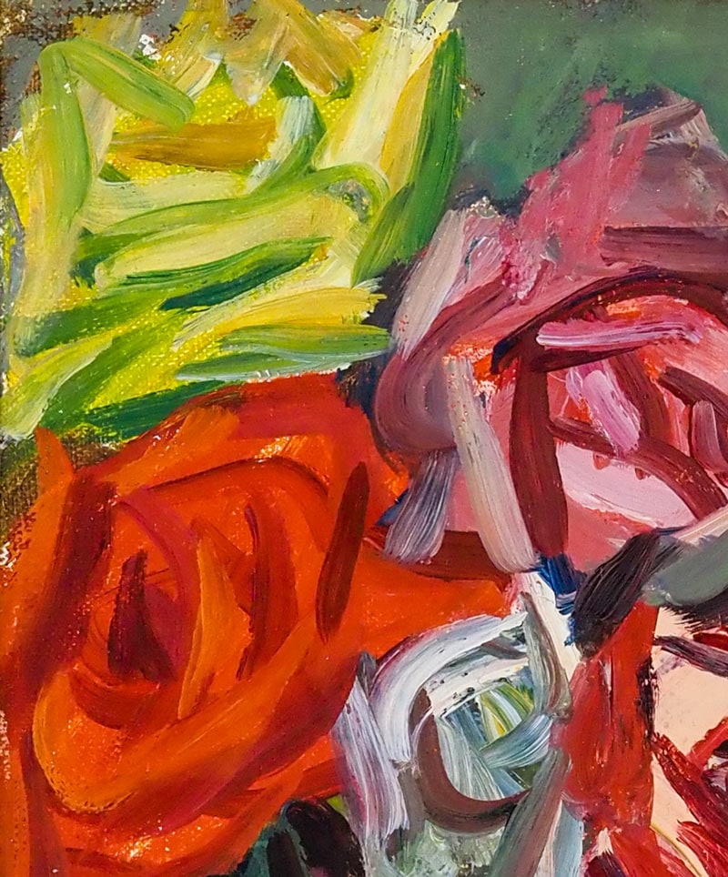 中川一政 「薔薇」 | | アトリエ・ブランカ