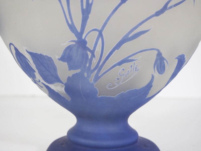 エミール・ガレ 「トルコキキョウ文花瓶」 | | アトリエ・ブランカ