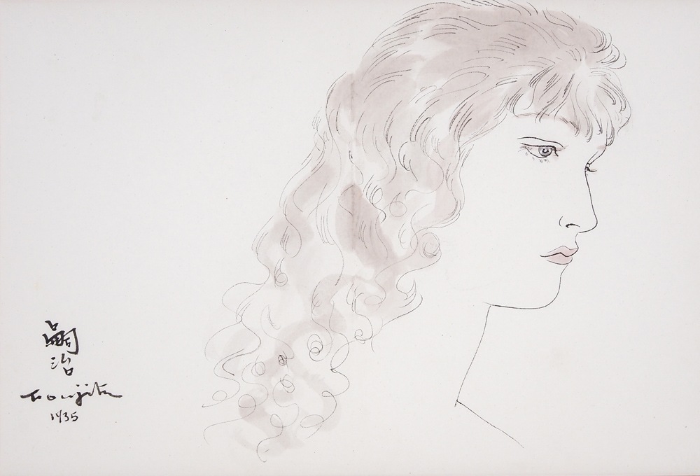 藤田嗣治 「婦人像（マドレーヌの肖像）」 | | アトリエ・ブランカ