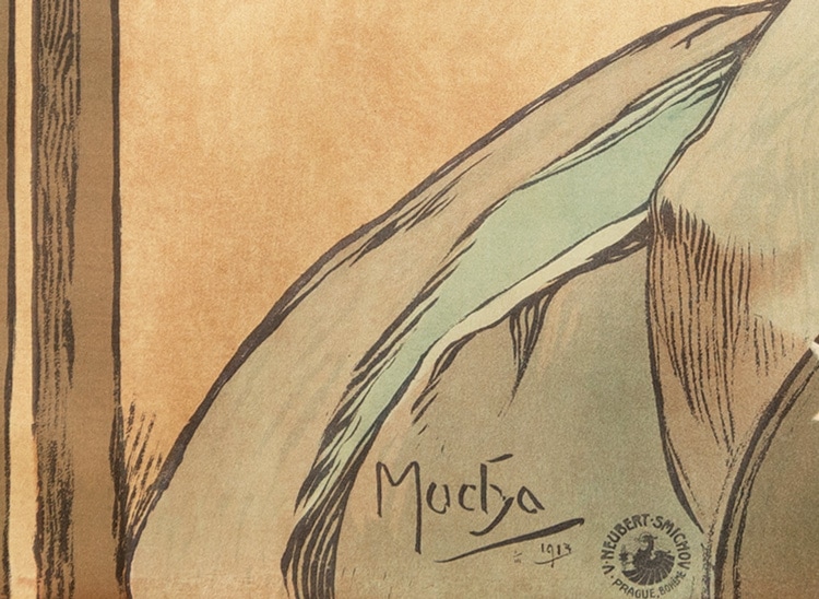 アルフォンス・ミュシャ 「ZDENKA CERNY」 | | アトリエ・ブランカ