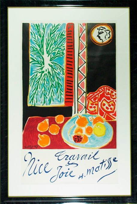 アンリ・マティス 「ニース Travail et Joie」 | | アトリエ・ブランカ