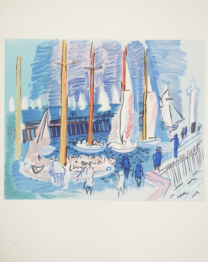 ラウル・デュフィ 挿画本『画家への手紙』 | | アトリエ・ブランカ