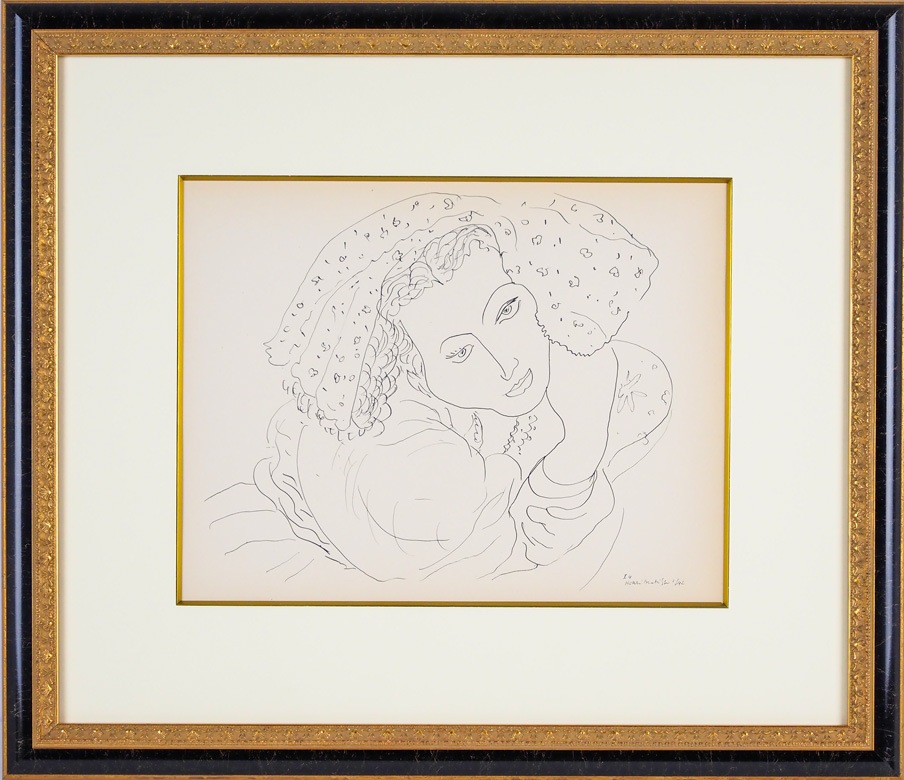アンリ・マティス 「DESSINS・I-4（女）」 | | アトリエ・ブランカ