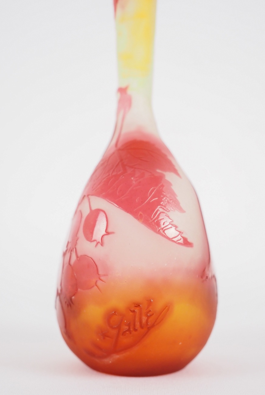 エミール・ガレ 「スグリ文花瓶」 | | アトリエ・ブランカ