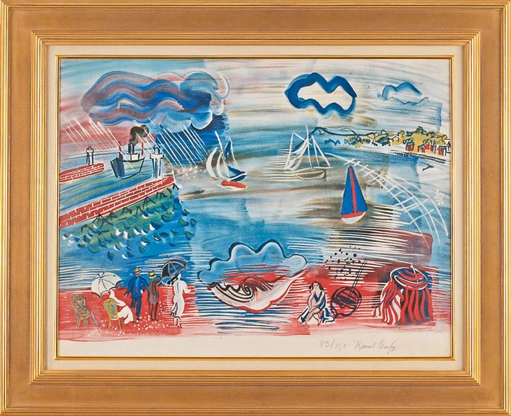 ラウル・デュフィ 「ル・アーヴル港」 | | アトリエ・ブランカ