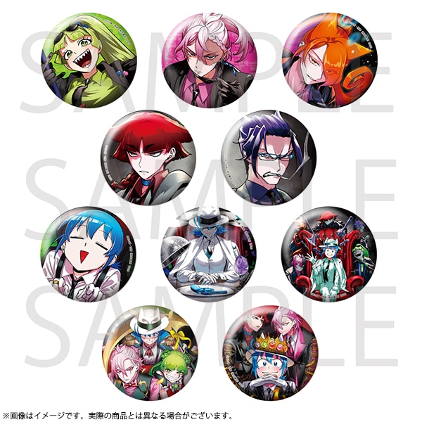 魔入りました！入間くん 魔フィア TSUTAYA メタリック 缶バッジ 入間