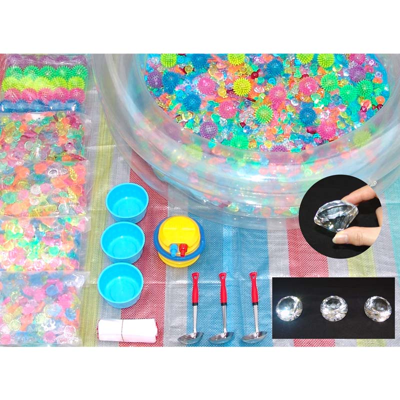 アクリル宝石すくい簡易セット 約100名様用