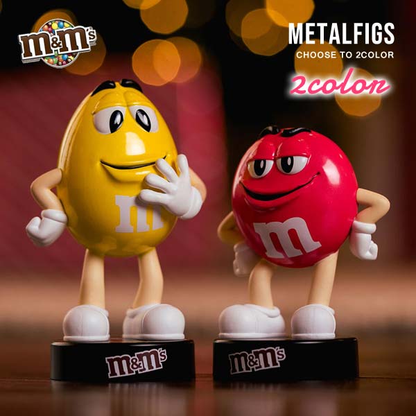 m&m's フィギュア エムアンドエムズ 全2色 フィギュア チョコレート