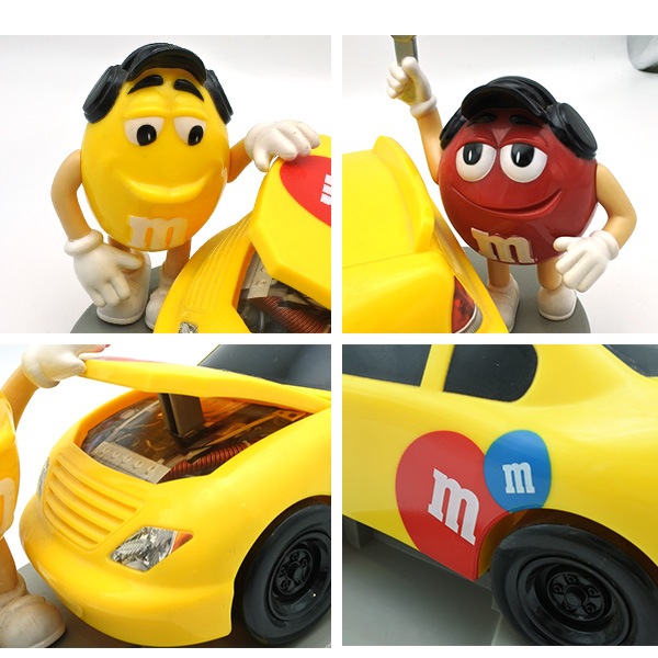 USED品 m&m's チョコレート ディスペンサー エムアンドエムズ レッド