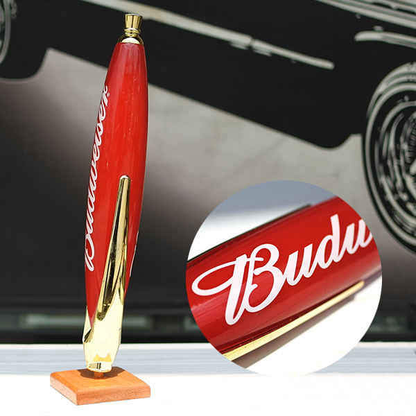 USED品 ビアサーバーノブ Budweiser 全長：約29.8cm シフトノブ