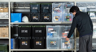 タナカ金物プロ-JEJアステージ ロックストッカー＃25 ブラック