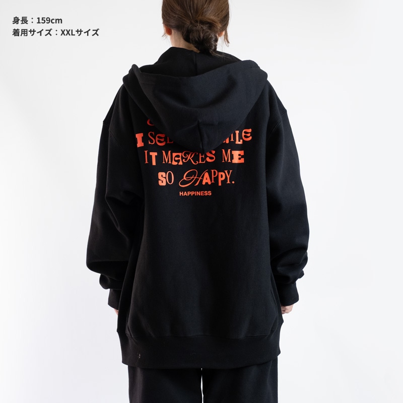 ハピネス ZIPパーカー | AI 25th best tour ← ALIVE → ツアーグッズ