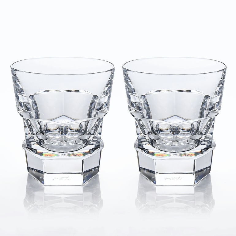バカラ Baccarat グラス ペア アビス ABYSSE タンブラー オールド